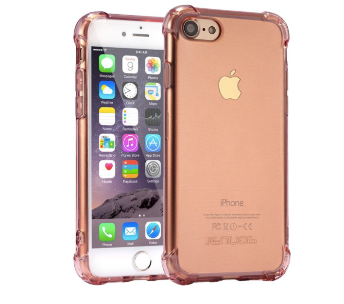 iPhone Transparent Soft TPU Bumper Case